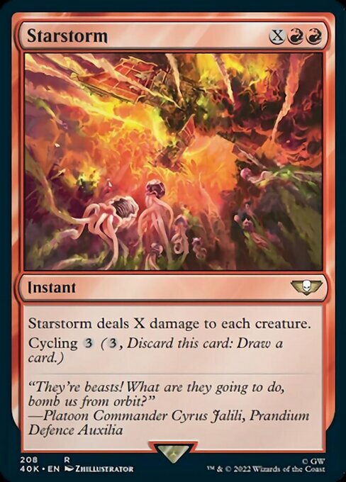 Starstorm Card Front