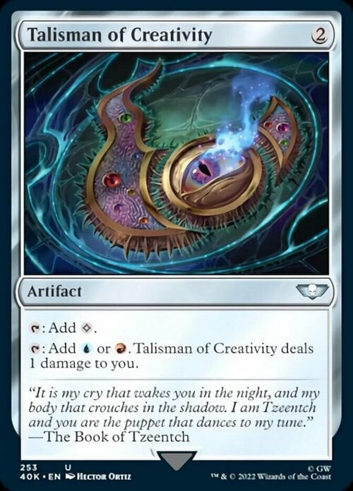 Talismano della Creatività Card Front