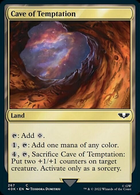 Cave of Temptation Card Front