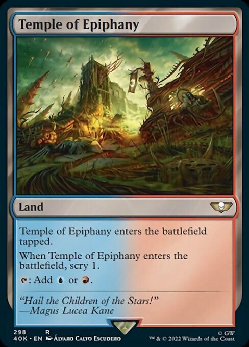 Temple of Epiphany Card Front