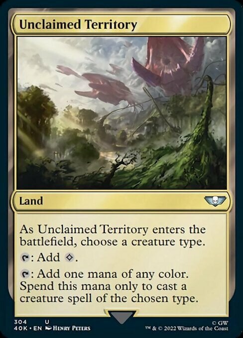 Unclaimed Territory Card Front