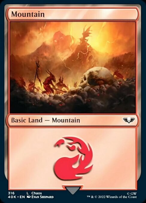 Mountain Card Front