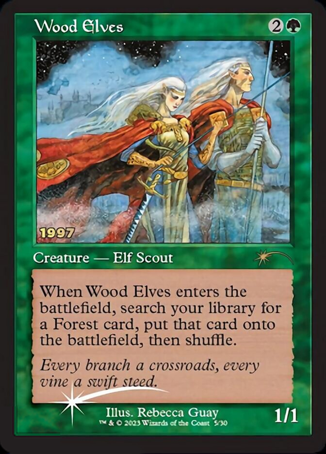 Wood Elves 30th Anniversary Promos Magic CardTrader