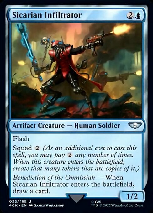 Sicarian Infiltratore Card Front
