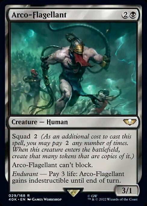 Arco-Flagellant Card Front