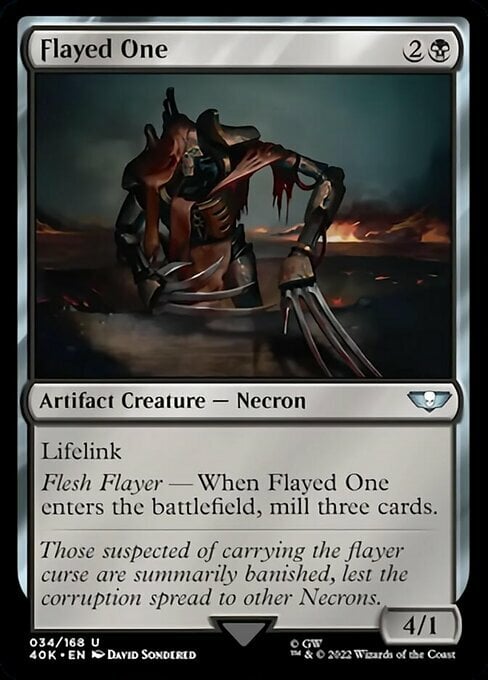 Flayed One Card Front