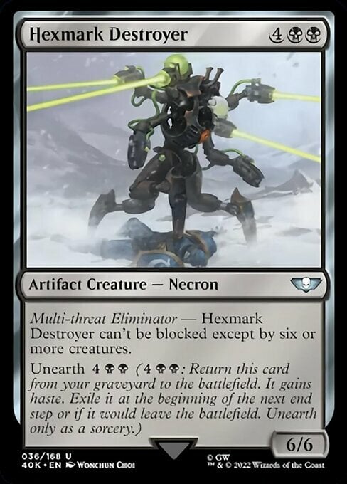 Hexmark Destroyer Card Front
