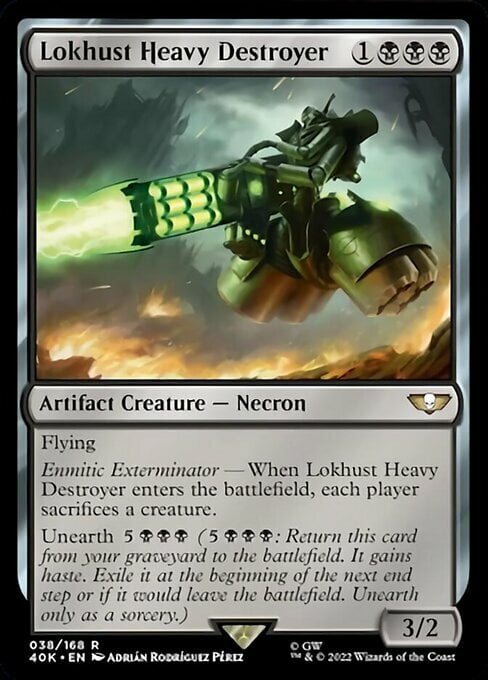 Lokhust Heavy Destroyer Card Front