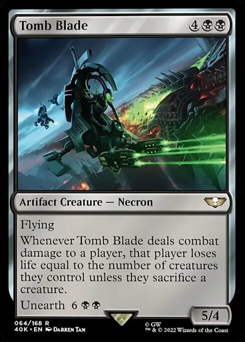 Tomb Blade Card Front