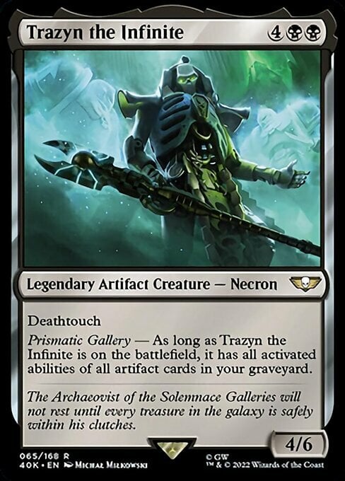 Trazyn the Infinite Card Front