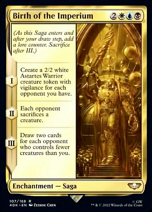 Birth of the Imperium Card Front