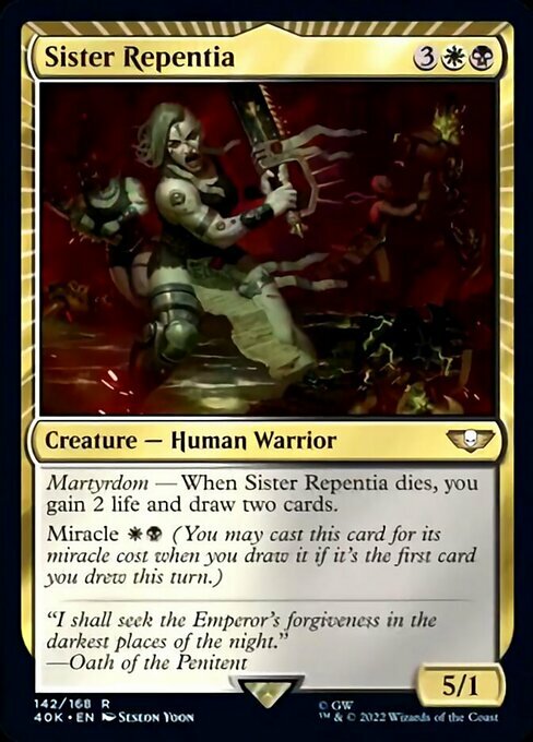Sister Repentia Card Front