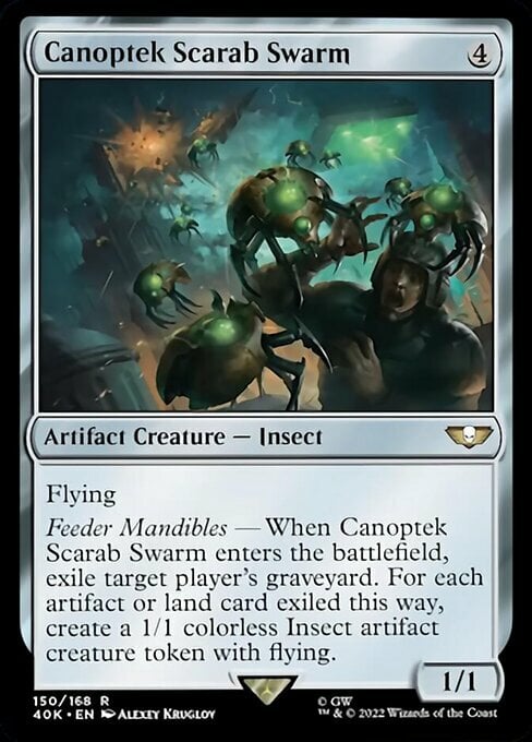Canoptek Scarab Swarm Card Front