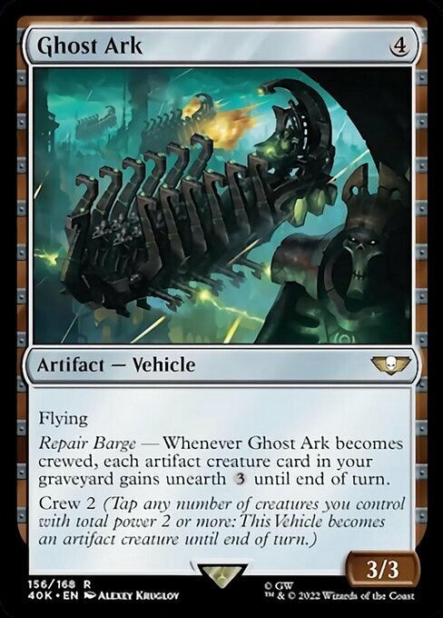Ghost Ark Card Front
