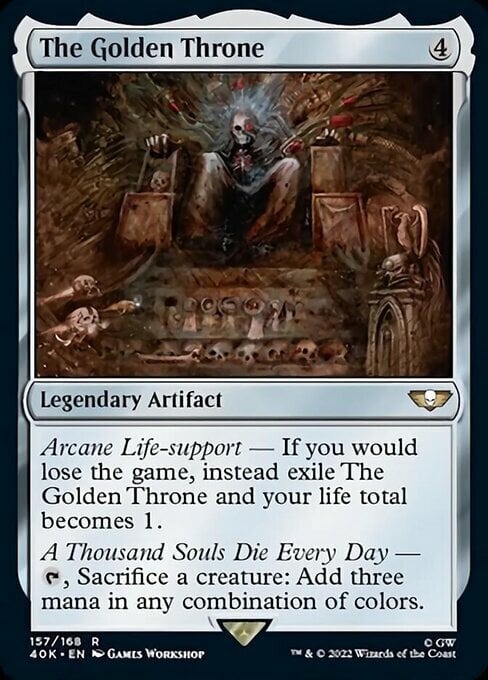 The Golden Throne Card Front
