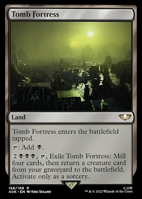 Tomb Fortress Card Front
