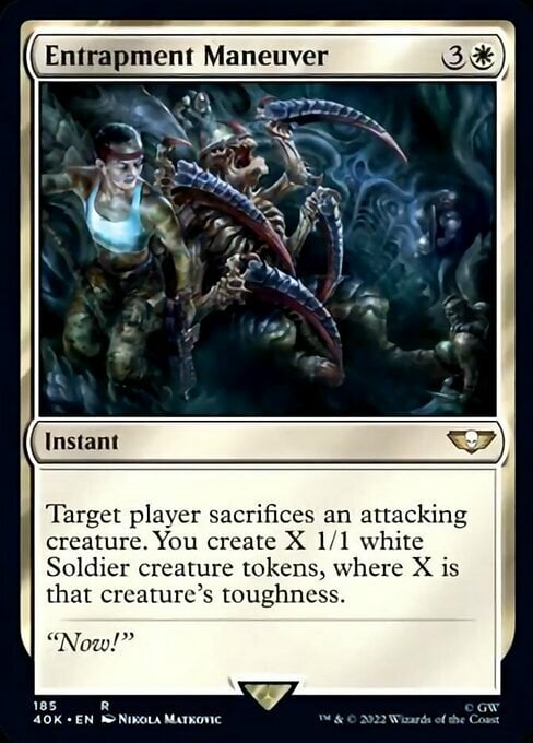 Entrapment Maneuver Card Front