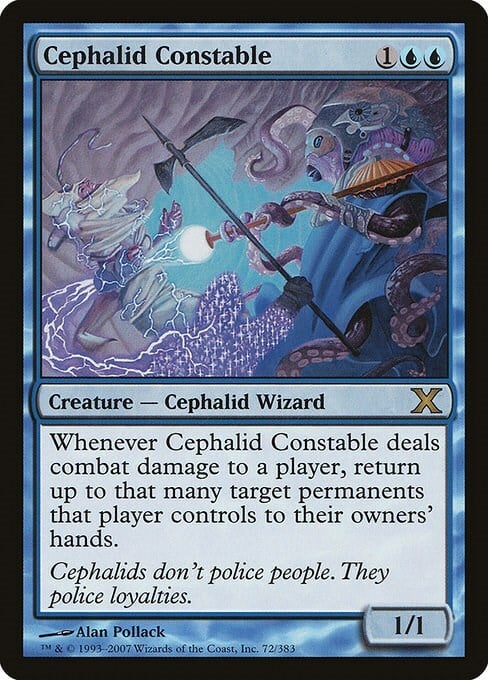 Cephalid Constable Card Front