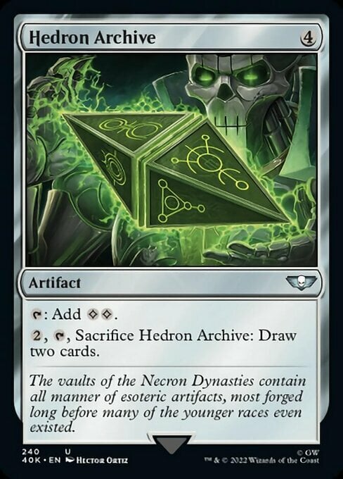 Hedron Archive Card Front