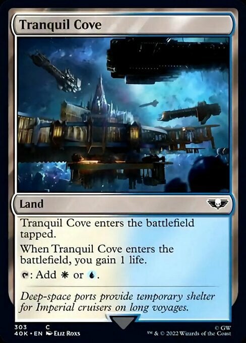 Tranquil Cove Card Front