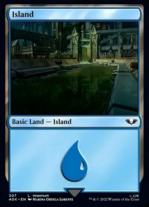 Island Card Front