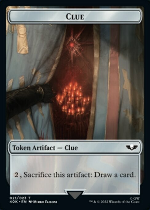 Clue // Astartes Warrior Card Front
