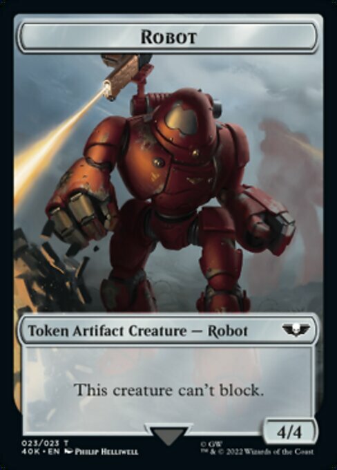 Robot // Astartes Warrior Frente