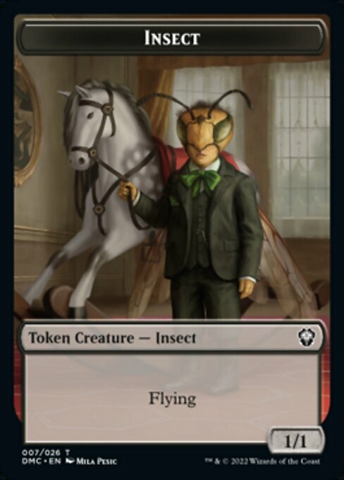 Insect // Phyrexian Card Front