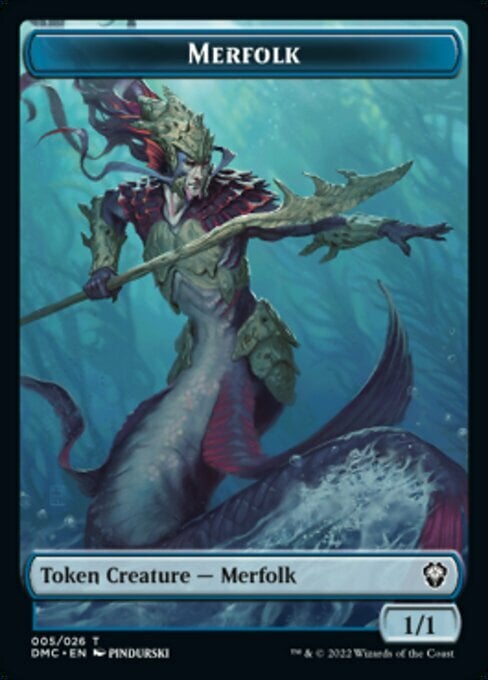 Merfolk // Phyrexian Card Front