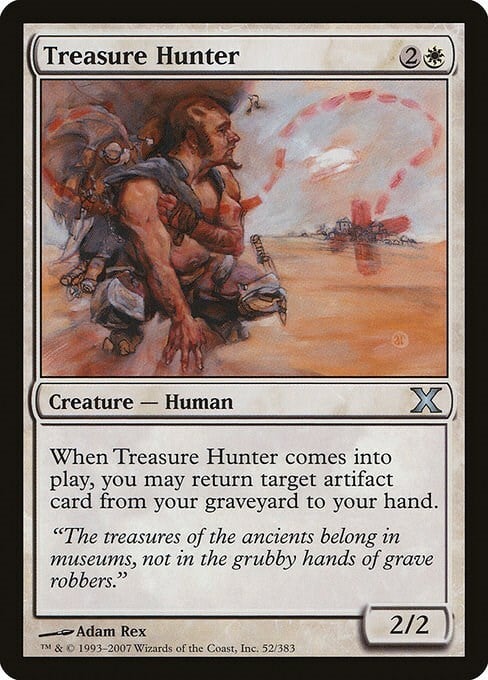 Treasure Hunter Card Front