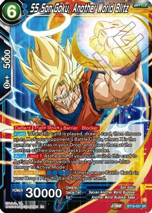 SS Son Goku, Another World Blitz Card Front