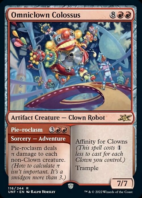 Omniclown Colossus Card Front