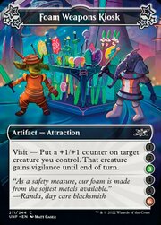 Foam Weapons Kiosk · V.2 | Attraction Light 3/6 211b