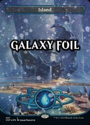 Island · 487 | Galaxy Foil 487