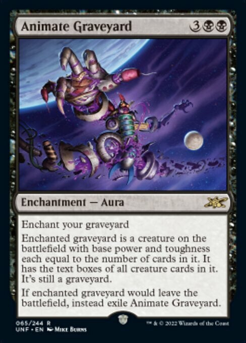 Animate Graveyard Card Front