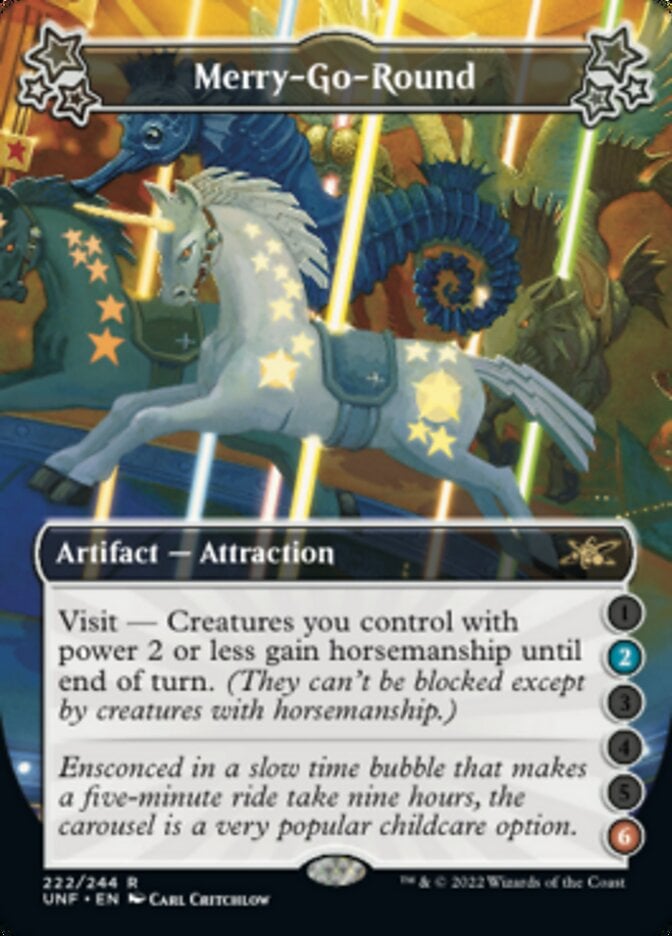 mtg card that turns creatures into lands Tunnel of Love (2-6) [Unfinity]