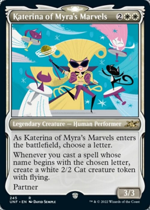 Katerina of Myra's Marvels Card Front