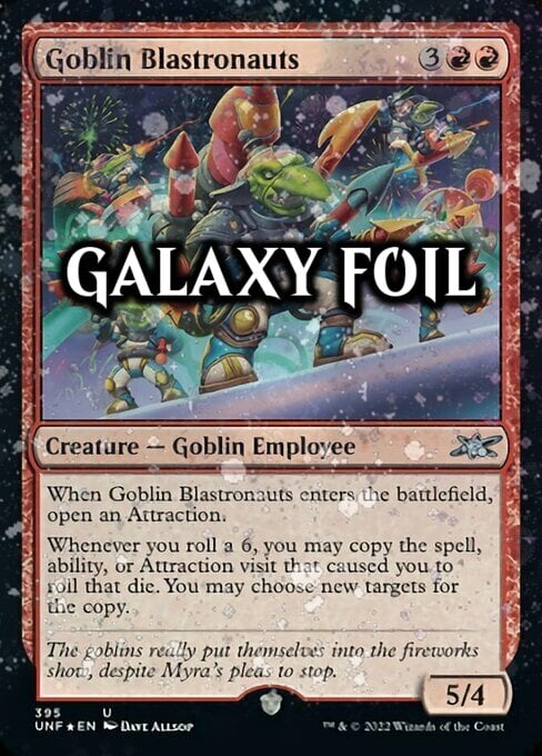Goblin Blastronauts Card Front