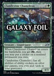 Clandestine Chameleon · Galaxy Foil 420