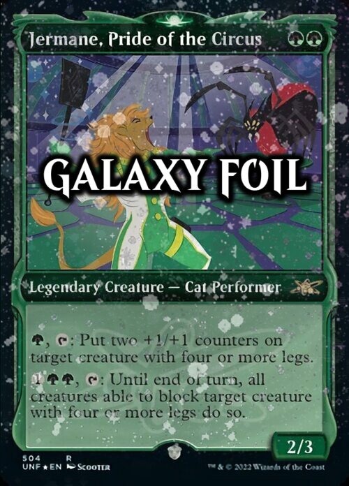 Jermane, Pride of the Circus Card Front