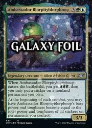 Ambassador Blorpityblorpboop · Galaxy Foil 447