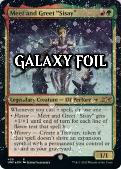 Meet and Greet "Sisay" Card Front