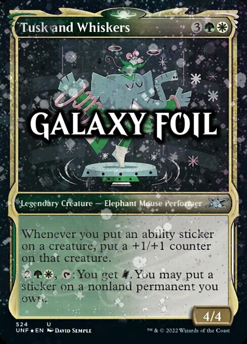 Tusk and Whiskers Card Front