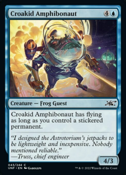 Croakid Amphibonaut Card Front