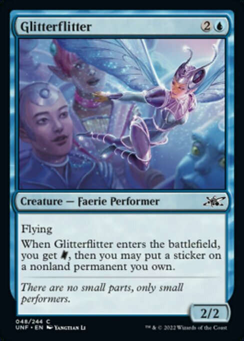Glitterflitter Card Front