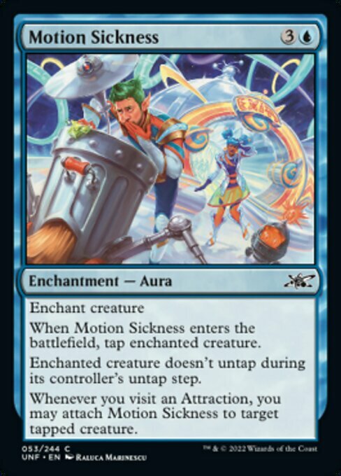 Motion Sickness Card Front
