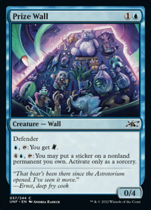 Prize Wall Card Front