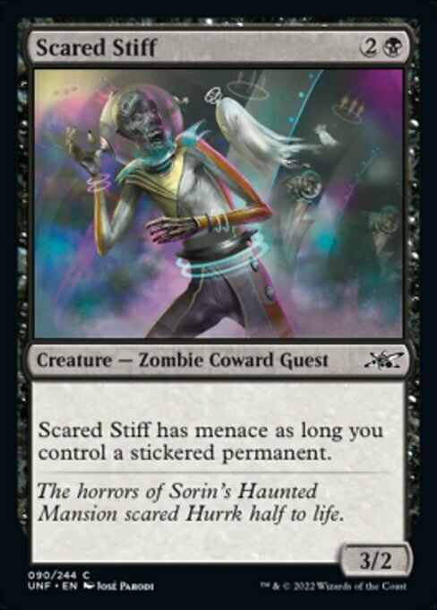 Scared Stiff Card Front