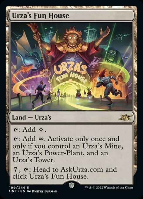 Urza's Fun House Card Front