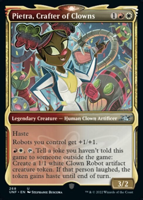 Pietra, Crafter of Clowns Card Front